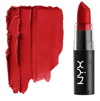 Glossy Red lipstick