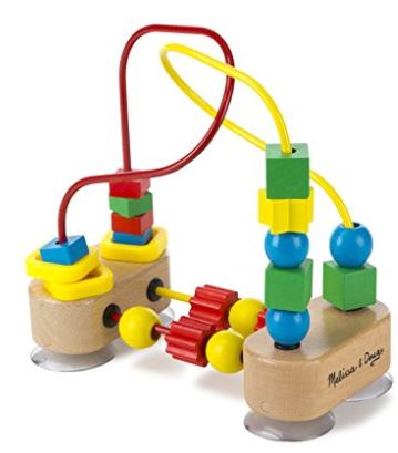 Melissa & Doug First Bead Maze - Wooden Educational Toy