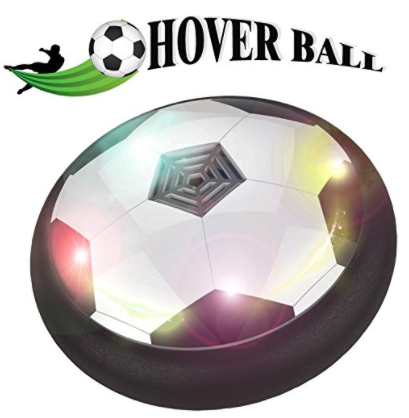 Toyk Kids Toys the Amazing Hover Ball with Powerful LED Light Size 4 Boys Girls Sport Children Toys Training Football for Indoor or Outdoor with Parents Game