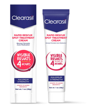 Clearasil Rapid Rescue Spot Treatment Cream