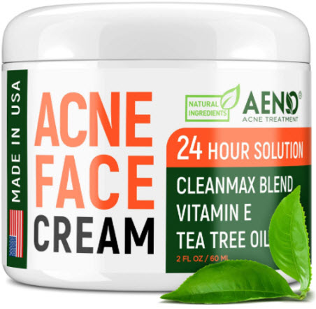 Acne Scar Removal & Acne Spot Pimple Cream with Tea Tree Oil