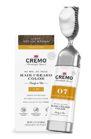 Cremo No Mix, No Mess Hair and Beard Color for men