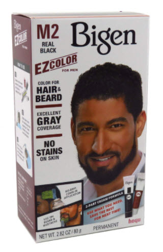 BIGEN Hoyu beard color for Men Real Black 