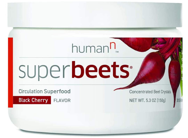 HumanN SuperBeets Circulation Superfood, Concentrated Beet Crystals, Nitric Oxide Boosting Supplement