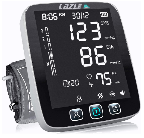 LAZLE Blood Pressure Monitor Digital BP Cuff Kit