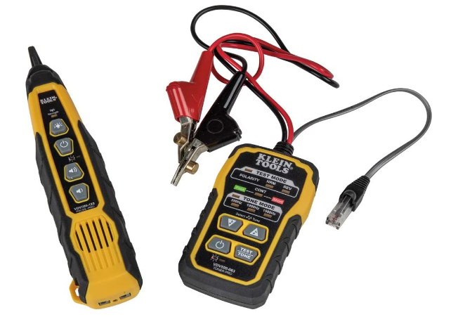 Klein Tools VDV500-820 Cable Tracer with Probe Tone Pro Kit for RJ11 and RJ45 Cables
