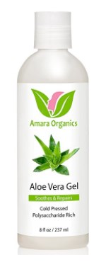 Amara Organics Aloe Vera Gel from Organic Cold Pressed Aloe