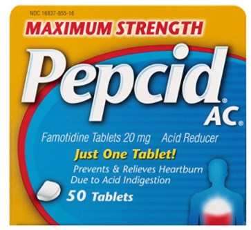 Maximum Strength Pepcid Ac Tablets