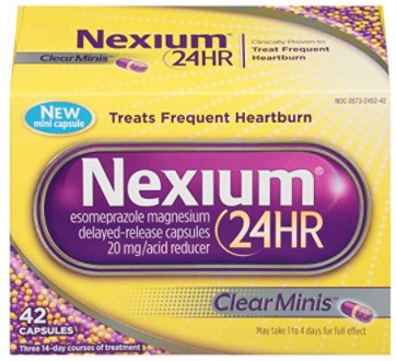 Nexium 24HR Delayed Release Capsules for Heartburn