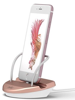 iPhone Stand Charging Dock Desk Station Holder Easy Desktop Charging Station for iPhone 7