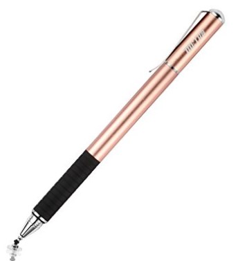 METRO Capacitive Stylus pen,Fiber & Disc 2in1