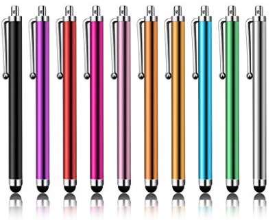 Stylus Pen RETECK 10 Pack of Pink Purple Black Green Silver Stylus Universal Touch Screen