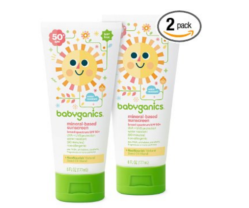 Babyganics Mineral Based Baby Sunscreen Lotion SPF50