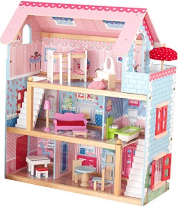 KidKraft Chelsea Doll Cottage with Furniture