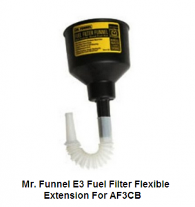 Mr. Funnel E3 Fuel Filter Flexible Extension For AF3CB