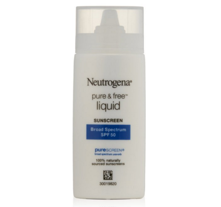 Neutrogena Pure & Free Liquid Sunscreen SPF 50