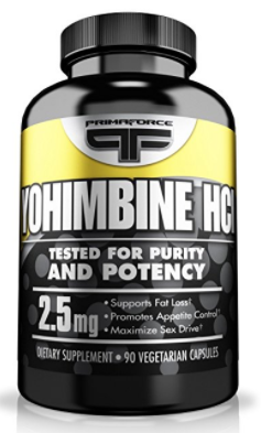 Primaforce Supplement, Yohimbine Capsules