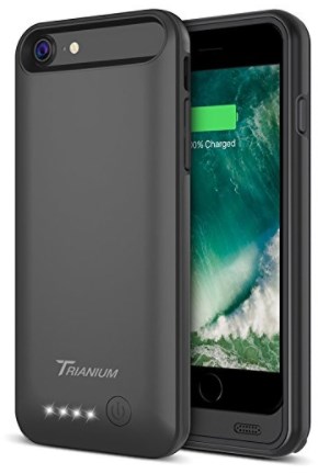 iPhone 8 - 7 Battery Case, Trianium Atomic Pro 3200mAh Extended iPhone 7