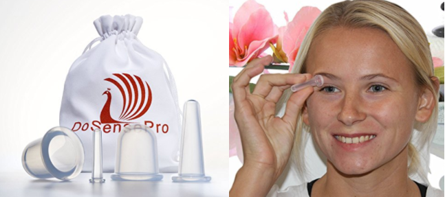 Cupping Acupuncture Face Massage Therapy Set By DoSensePro