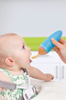 Boon Squirt Silicone Baby Food Dispensing Spoon