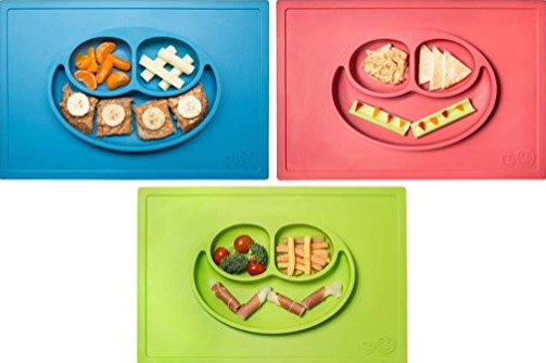 ezpz Happy Mat - One-piece silicone placemat