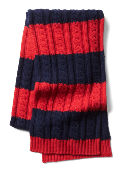 Gap Merino Striped Scarf