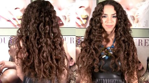 Get naturally wavy hair with braids
