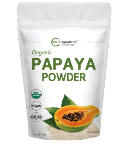 Organic Papaya Fruit Papaya Extract Papain Powder - 227 Gram