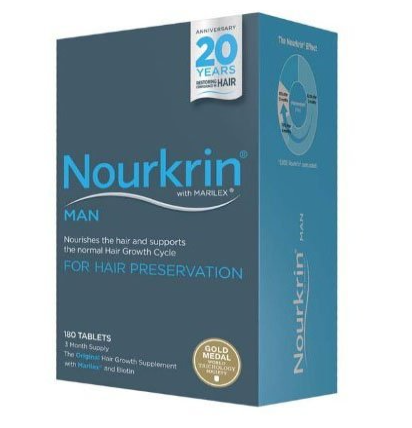 Nourkrin Man hair preservation Tablets - 180 count