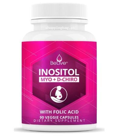 Myo-Inositol & D-Chiro Capsules with Folic Acid Hormonal Balance supplement for Women
