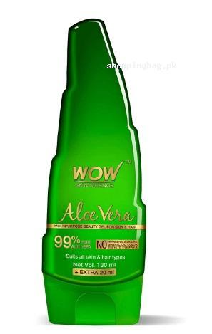 WOW Aloe Vera Multipurpose Beauty Gel for Skin and Hair