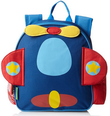 Stephen Joseph Little Boys Airplane School Bag