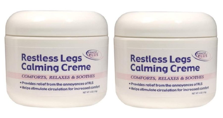 Restless Legs Calming Creme to Help Irritability and Itching - (Two - 4oz)