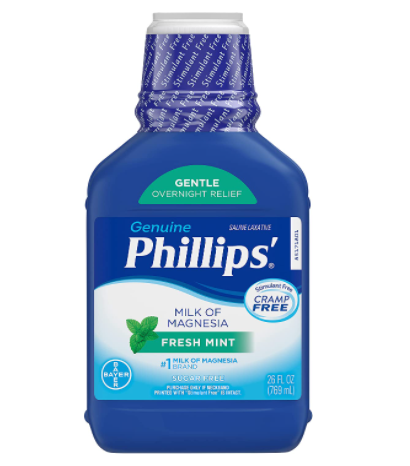 Phillips' Milk of Magnesia Fresh Mint - 26 Oz
