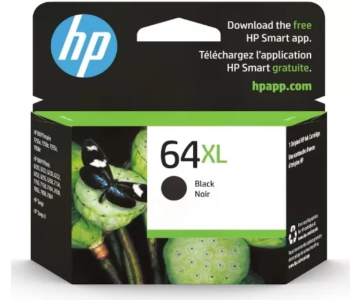 HP 64XL Instant black Ink cartridge - Black Noir
