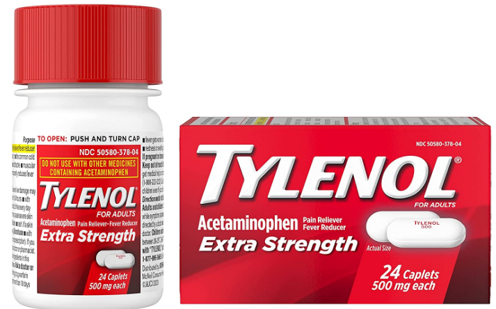 Tylenol Acetaminophen Extra Strength