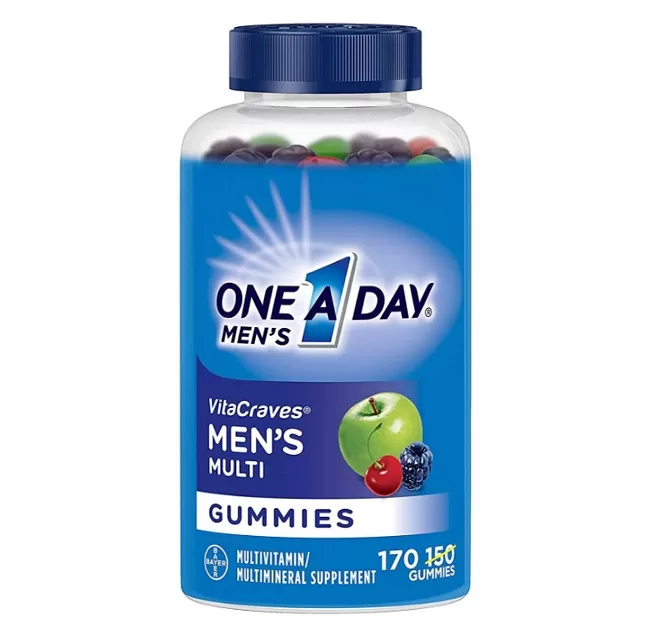 One A Day VitaCrave Gummies Multivitamin Supplement for Men