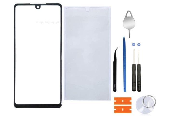 Eaglewireless Black Front Panel Replacement Parts for LG Stylo