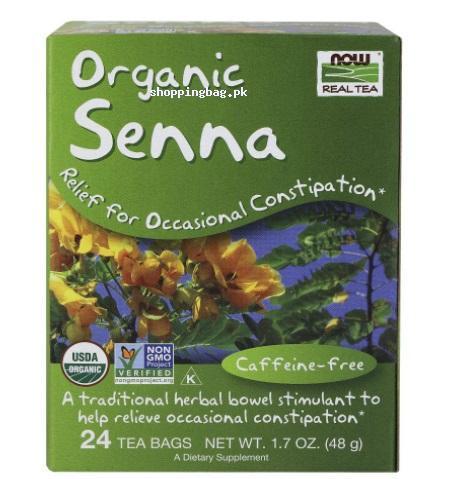 NOW Foods, Certified Organic Senna Tea
