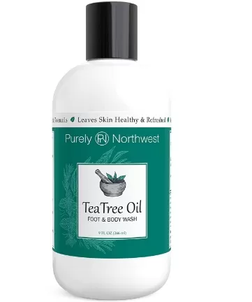 Antifungal Tea Tree Oil Body Wash For Eczema - 9oz