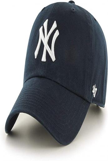 MLB New York Yankees Men s  47 Brand Home Clean Up Cap, Navy, One-Size