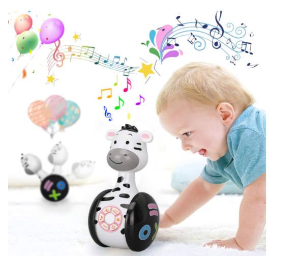 Baby Early Education Rattles Ring Bell Music Toys - 6 Months