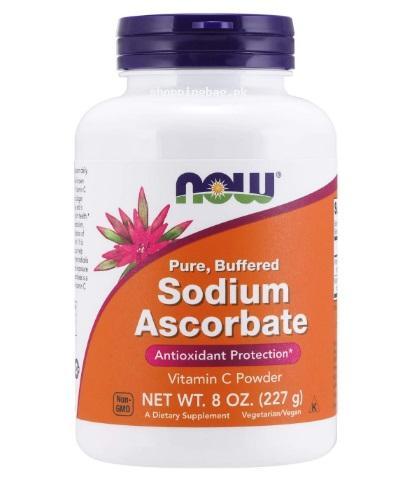 NOW Supplements Sodium Ascorbate Powder 8-Ounce
