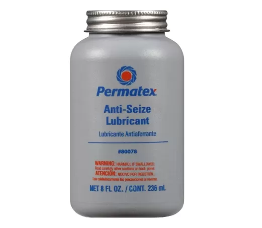 Permatex 80078 Anti-Seize Lubricant Bottle with Brush Top - 8 oz.
