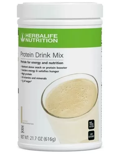 Herbalife Protein Drink Mix For Energy And Nutrition - Vanilla, 616- Gram