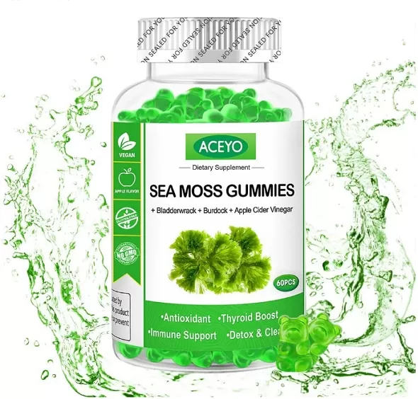 ACEYO Sea Moss Gummies Detox Dietary Supplement