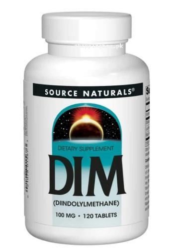 Source Naturals DIM, Diindolylmethane Tablet with BioPerine 120 Tablets