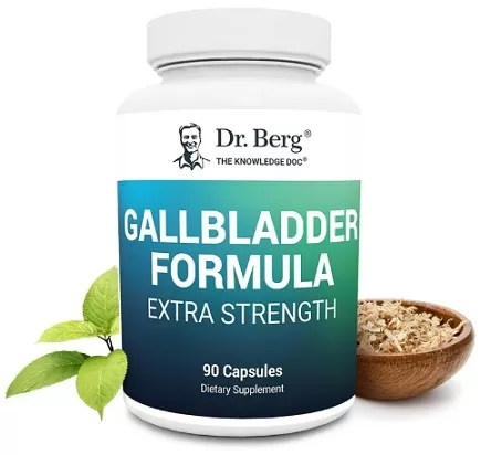 Dr. Berg Gallbladder Digestive Enzymes with Ox Bile Powder- 90 Capsules