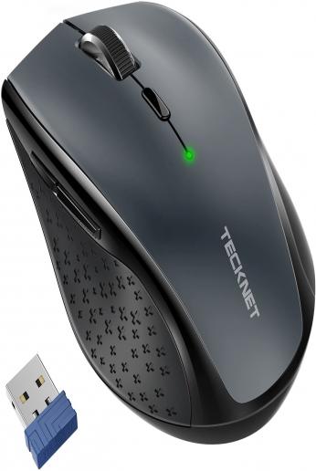 TeckNet 2.4G Nano Wireless Mouse, 5 Buttons (M002)