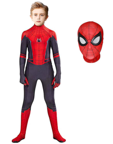 Spider Man Superhero Halloween Costume for Kids - Red XXL